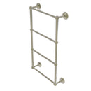 Allied Brass Monte Carlo Collection 4 Tier 24 Inch Ladder Towel Bar with Dotted Detail MC-28D-24-PNI