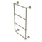 Allied Brass Monte Carlo Collection 4 Tier 30 Inch Ladder Towel Bar with Dotted Detail MC-28D-30-PNI