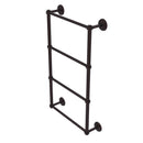 Allied Brass Monte Carlo Collection 4 Tier 30 Inch Ladder Towel Bar with Groovy Detail MC-28G-30-ABZ
