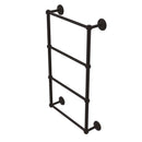 Allied Brass Monte Carlo Collection 4 Tier 30 Inch Ladder Towel Bar with Groovy Detail MC-28G-30-ORB