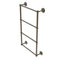 Allied Brass Monte Carlo Collection 4 Tier 24 Inch Ladder Towel Bar with Twisted Detail MC-28T-24-ABR