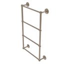 Allied Brass Monte Carlo Collection 4 Tier 24 Inch Ladder Towel Bar with Twisted Detail MC-28T-24-PEW