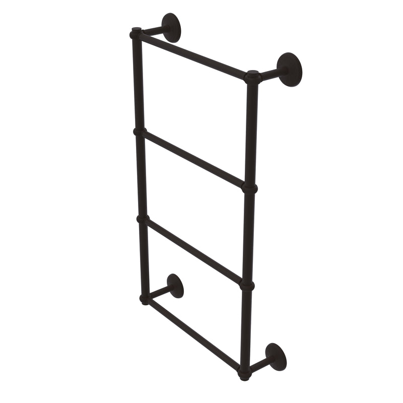 Allied Brass Monte Carlo Collection 4 Tier 30 Inch Ladder Towel Bar with Twisted Detail MC-28T-30-ORB