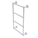 Allied Brass Monte Carlo Collection 4 Tier 30 Inch Ladder Towel Bar with Twisted Detail MC-28T-30-SCH