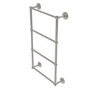 Allied Brass Monte Carlo Collection 4 Tier 36 Inch Ladder Towel Bar with Twisted Detail MC-28T-36-SN