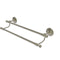 Allied Brass Monte Carlo Collection 18 Inch Double Towel Bar MC-72-18-PNI