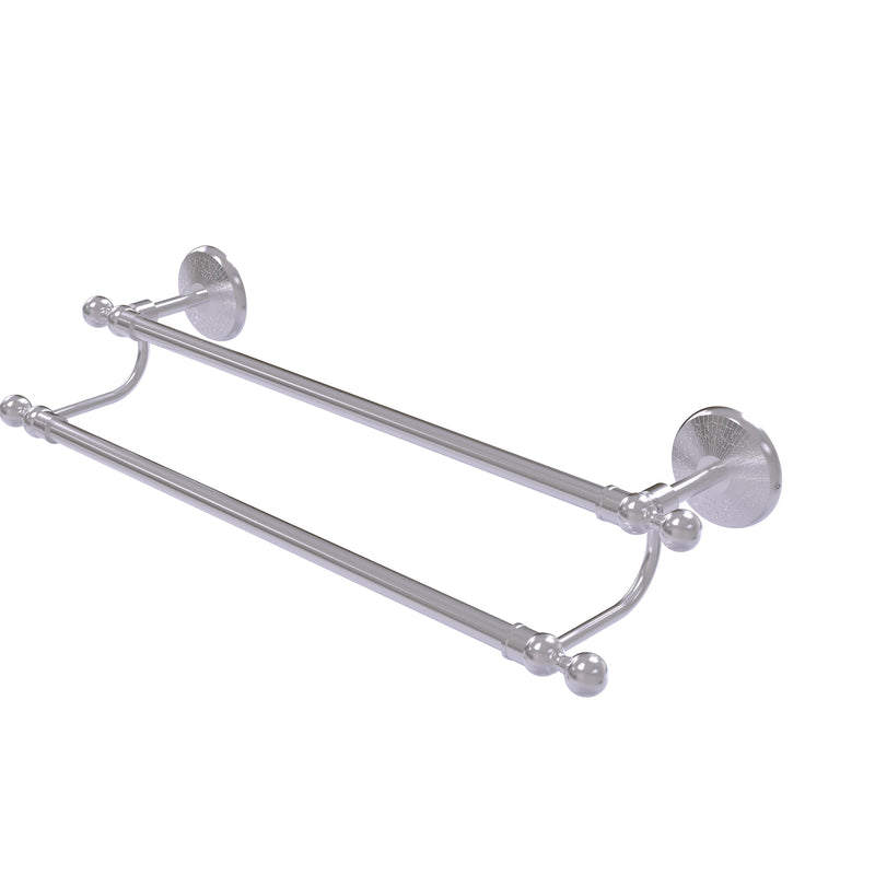 Allied Brass Monte Carlo Collection 18 Inch Double Towel Bar MC-72-18-SCH