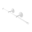 Allied Brass Monte Carlo Collection Wall Mounted Horizontal Guest Towel Holder MC-GT-3-WHM