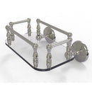 Allied Brass Monte Carlo Collection Wall Mounted Glass Guest Towel Tray MC-GT-6-SN