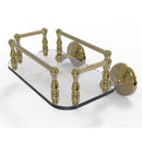 Allied Brass Monte Carlo Collection Wall Mounted Glass Guest Towel Tray MC-GT-6-UNL