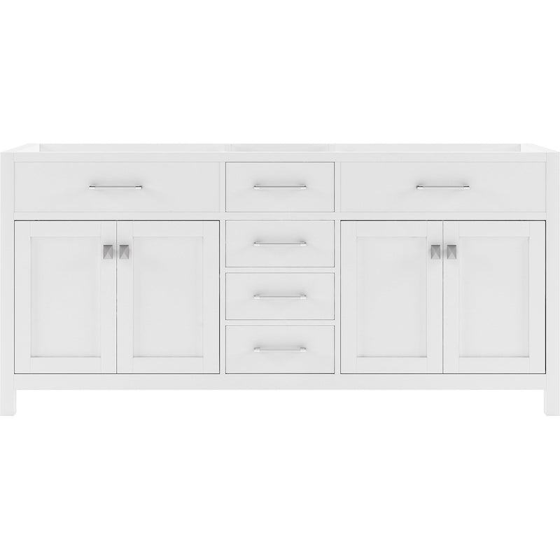 Modern Fittings Caroline 72" Double Cabinet Vanity