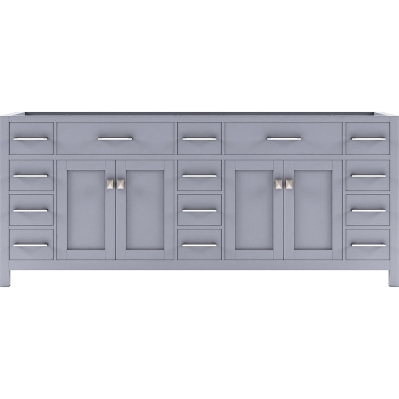 Modern Fittings Caroline Parkway 78" Double Cabinet Vanity