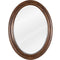 Jeffrey Alexander 23-3/4" W x 1" D x 31-1/2" H Nutmeg Clairemont mirror