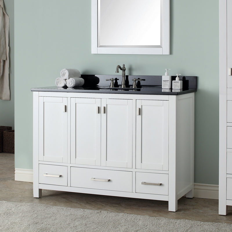 Avanity Modero 49 inch Vanity Combo MODERO-VS48-WT-A