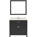 Modern Fittings Caroline 36" Single Bath Vanity with Quartz Top and Round Sink