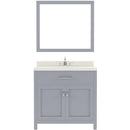 Modern Fittings Caroline 36" Single Bath Vanity with Quartz Top and Round Sink