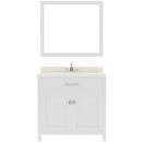 Modern Fittings Caroline 36" Single Bath Vanity with Quartz Top and Round Sink