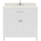 Modern Fittings Caroline 36" Single Bath Vanity with Quartz Top and Square Sink