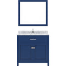 Modern Fittings Caroline 36" Single Bath Vanity with Marble Top and Round Sink