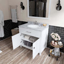 Modern Fittings Caroline 36" Single Bath Vanity with Marble Top and Round Sink