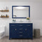 Modern Fittings Caroline 48" Single Bath Vanity with Calacatta Quartz Top and Round Sink