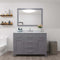 Modern Fittings Caroline 48" Single Bath Vanity with Calacatta Quartz Top and Round Sink Faucet