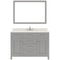 Modern Fittings Caroline 48" Single Bath Vanity with Quartz Top and Round Sink