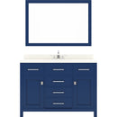 Modern Fittings Caroline 48" Single Bath Vanity with Quartz Top and Round Sink