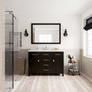 Modern Fittings Caroline 48" Single Bath Vanity with Quartz Top and Square Sink Faucet