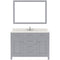 Modern Fittings Caroline 48" Single Bath Vanity with Quartz Top and Square Sink