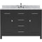 Modern Fittings Caroline 48" Single Bath Vanity with Marble Top and Round Sink