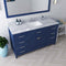 Modern Fittings Caroline 60" Single Bath Vanity with Marble Top and Square Sink