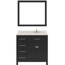 Modern Fittings Caroline Parkway 36" Single Bath Vanity with Quartz Top and Round