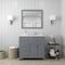 Modern Fittings Caroline Parkway 36" Single Bath Vanity with Quartz Top and Round