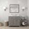Modern Fittings Caroline Parkway 36" Single Bath Vanity with Quartz Top and Square Sink Faucet