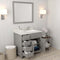 Modern Fittings Caroline Parkway 36" Single Bath Vanity with Quartz Top and Square Sink Faucet