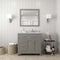 Modern Fittings Caroline Parkway 36" Single Bath Vanity with Marble Top and Round Sink