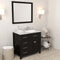 Modern Fittings Caroline Parkway 36" Single Bath Vanity with Marble Top and Round Sink Faucet