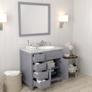 Modern Fittings Caroline Parkway 36" Single Bath Vanity with Marble Top and Round Sink Faucet