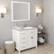 Modern Fittings Caroline Parkway 36" Single Bath Vanity with Marble Top and Round Sink