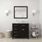 Modern Fittings Caroline Parkway 36" Single Bath Vanity with Marble Top and Square Sink