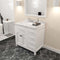 Modern Fittings Caroline Parkway 36" Single Bath Vanity with Cultured Marble Quartz Top and Round Sinks Faucet