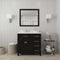 Modern Fittings Caroline Parkway 36" Single Bath Rectangular Vanity with Quartz Top and Square Sink