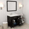 Modern Fittings Caroline Parkway 36" Single Bath Rectangular Vanity with Quartz Top and Square Sink Faucet