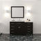 Modern Fittings Caroline Parkway 57" Single Bath Vanity with Cultured Marble Quartz Top and Round Sink Faucet