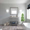 Modern Fittings Caroline Estate 36" Single Bath Vanity with White Quartz Top and Round Sink