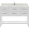 Modern Fittings Caroline Estate 48" Single Bath Vanity with Quartz Top and Square Sink