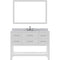 Modern Fittings Caroline Estate 48" Single Bath Vanity with Marble Top and Round Sink