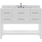 Modern Fittings Caroline Estate 48" Single Bath Vanity with Marble Top and Square Sink