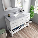 Modern Fittings Caroline Estate 48" Single Bath Vanity with Marble Top and Square Sink